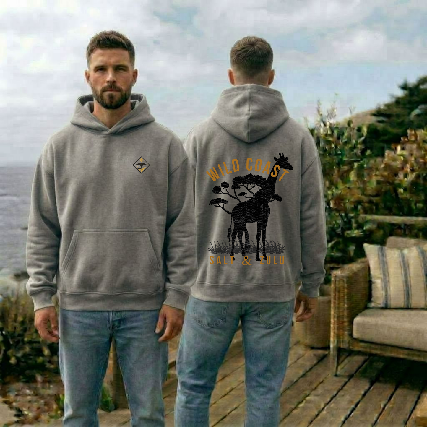 Wild Coast Vintage Hoodie - Men’s