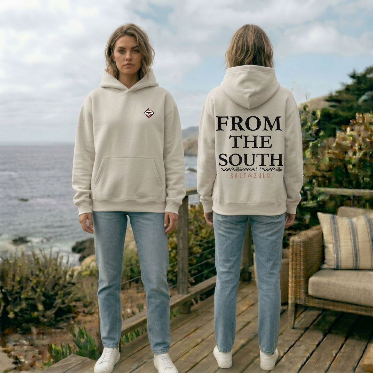 From The South Box Hoodie - Women’s