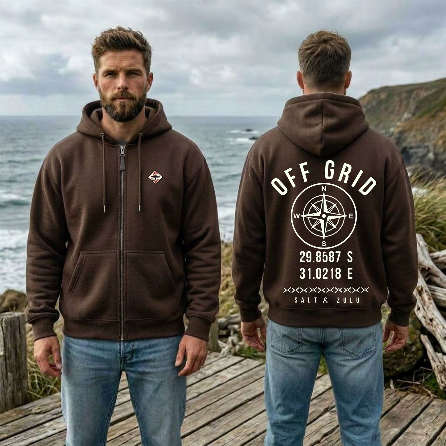 Off Grid Zip Hoodie - Men’s