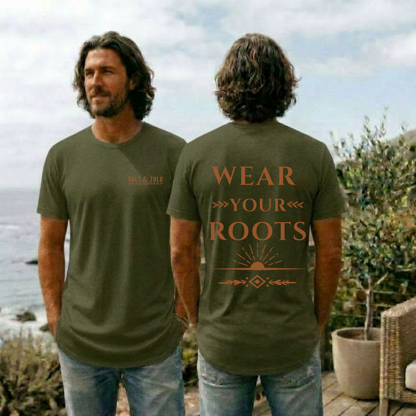 Wear Your Roots Tee - Men’s