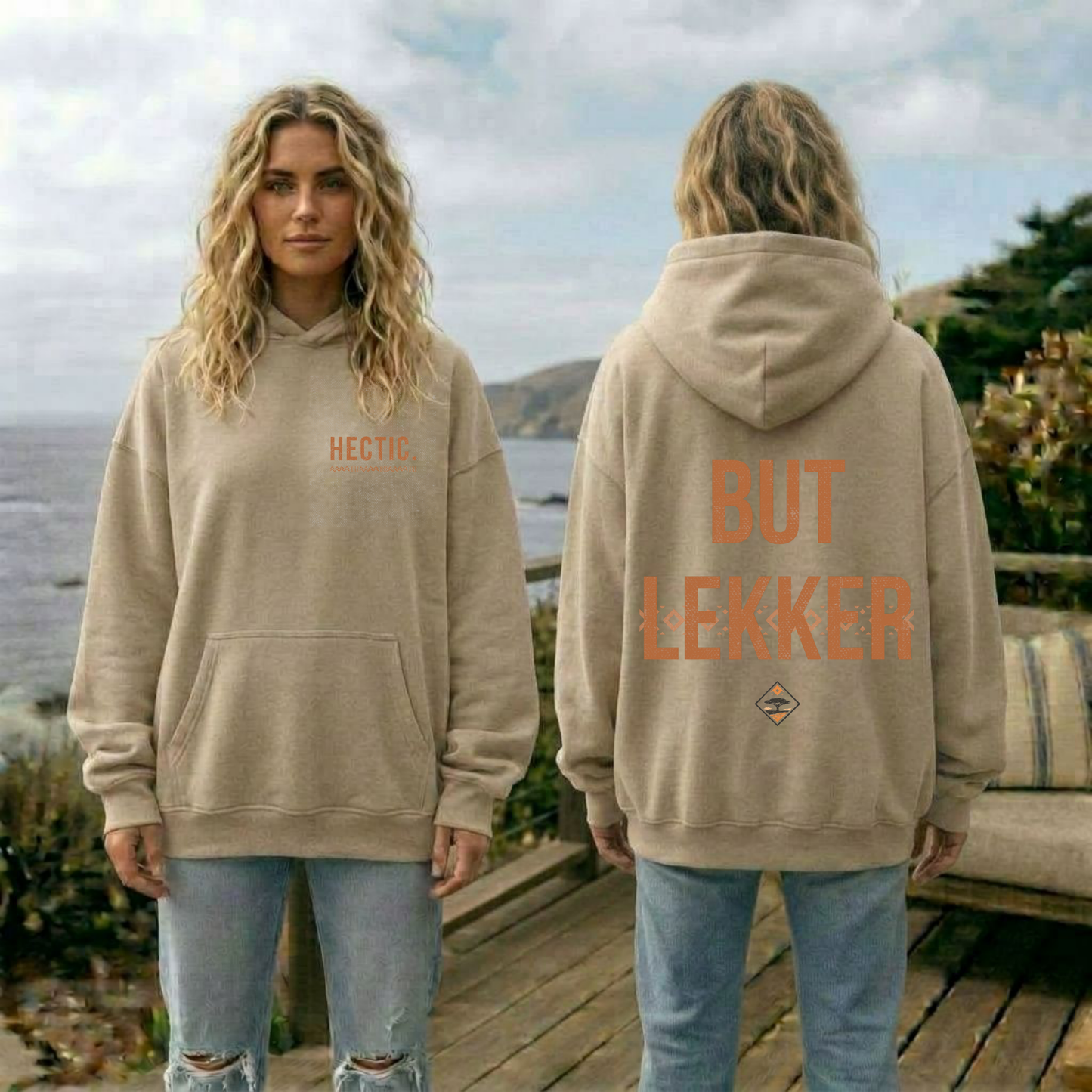Hectic But Lekker Over Size Hoodie - Women’s