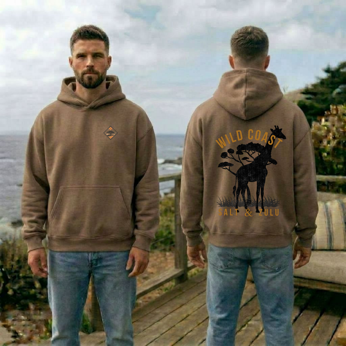 Wild Coast Oversize Hoodie - Men’s