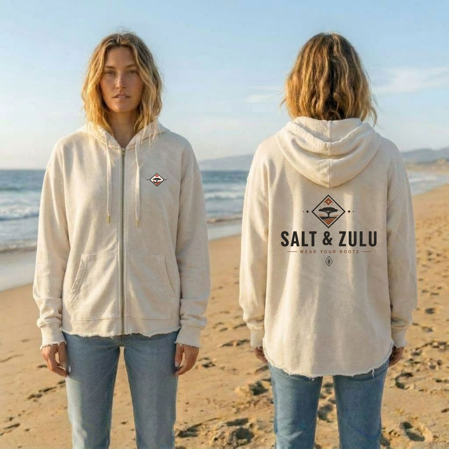 Salt & Zulu Wave Wash - Women’s Hoodie