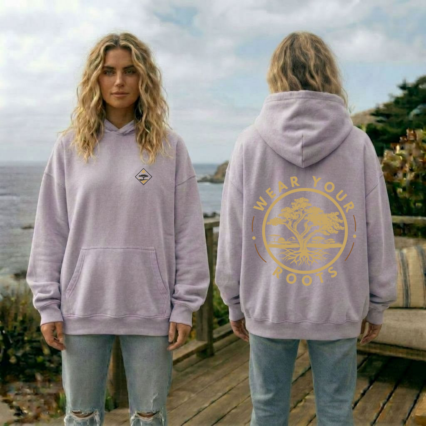 Rooted Essentials Oversize Hoodie - Women’s
