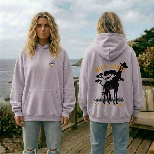 Wild Coast Over size Hoodie - Women’s