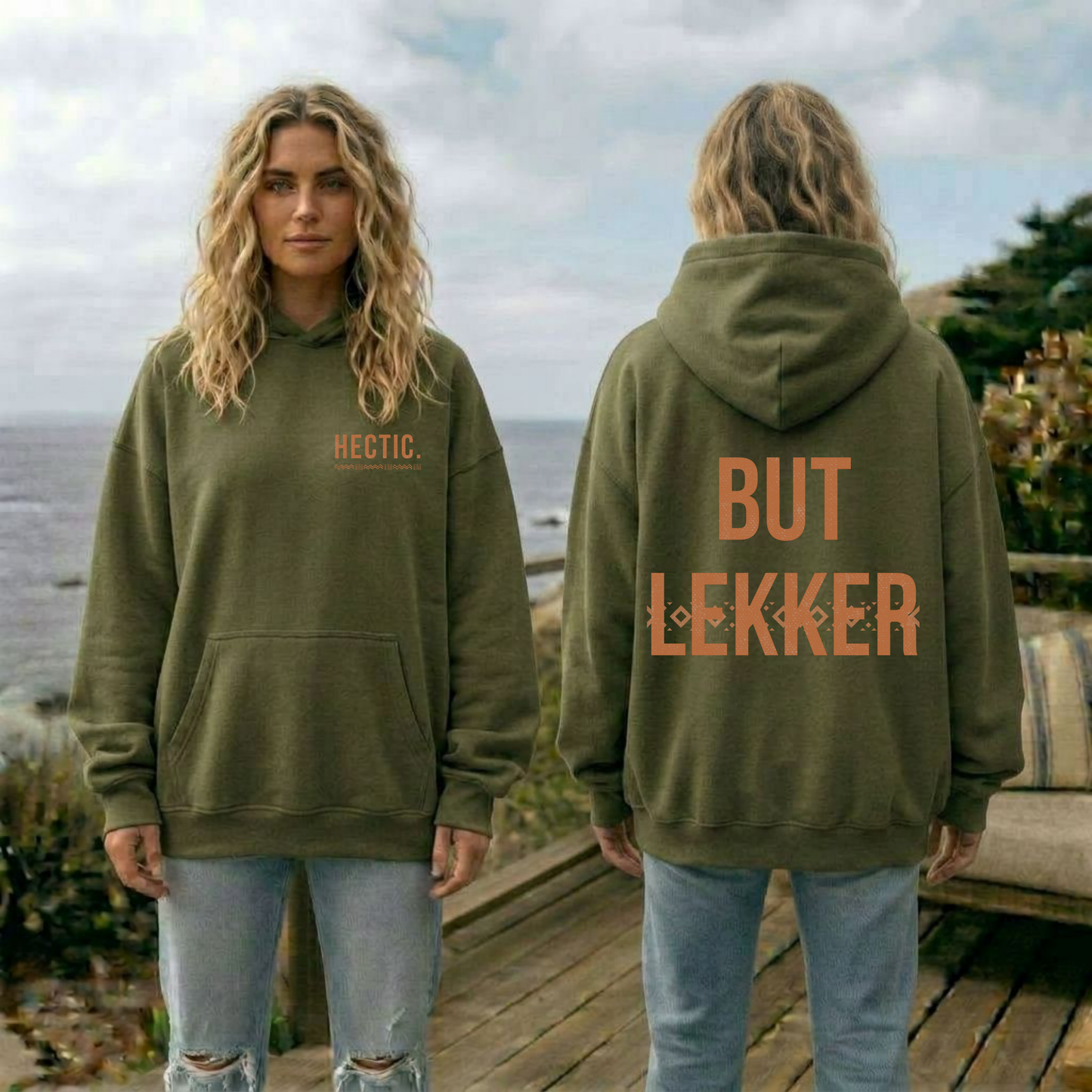 Hectic But Lekker Over Size Hoodie - Women’s