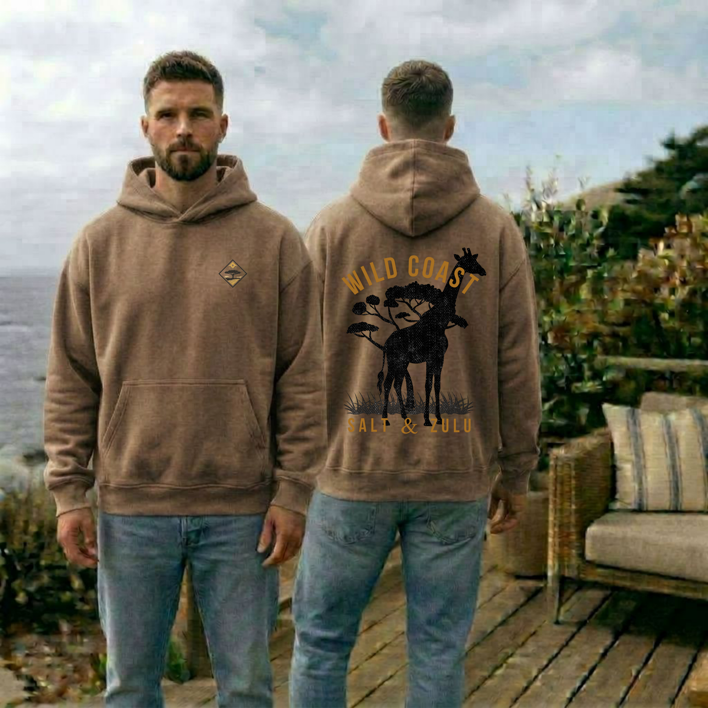 Wild Coast Vintage Hoodie - Men’s