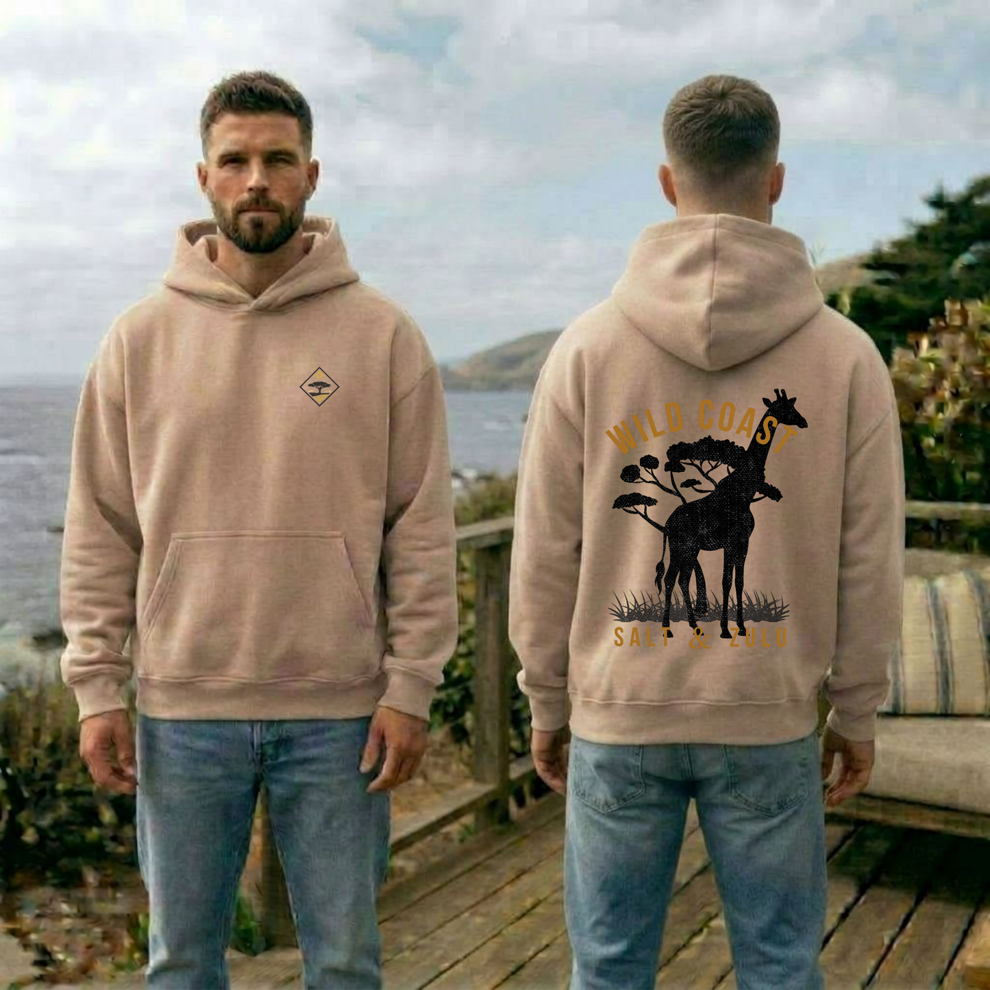 Wild Coast Vintage Hoodie - Men’s