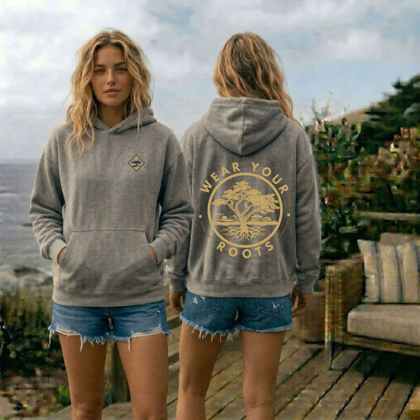 Rooted Essential Vintage Hoodie - Women’s