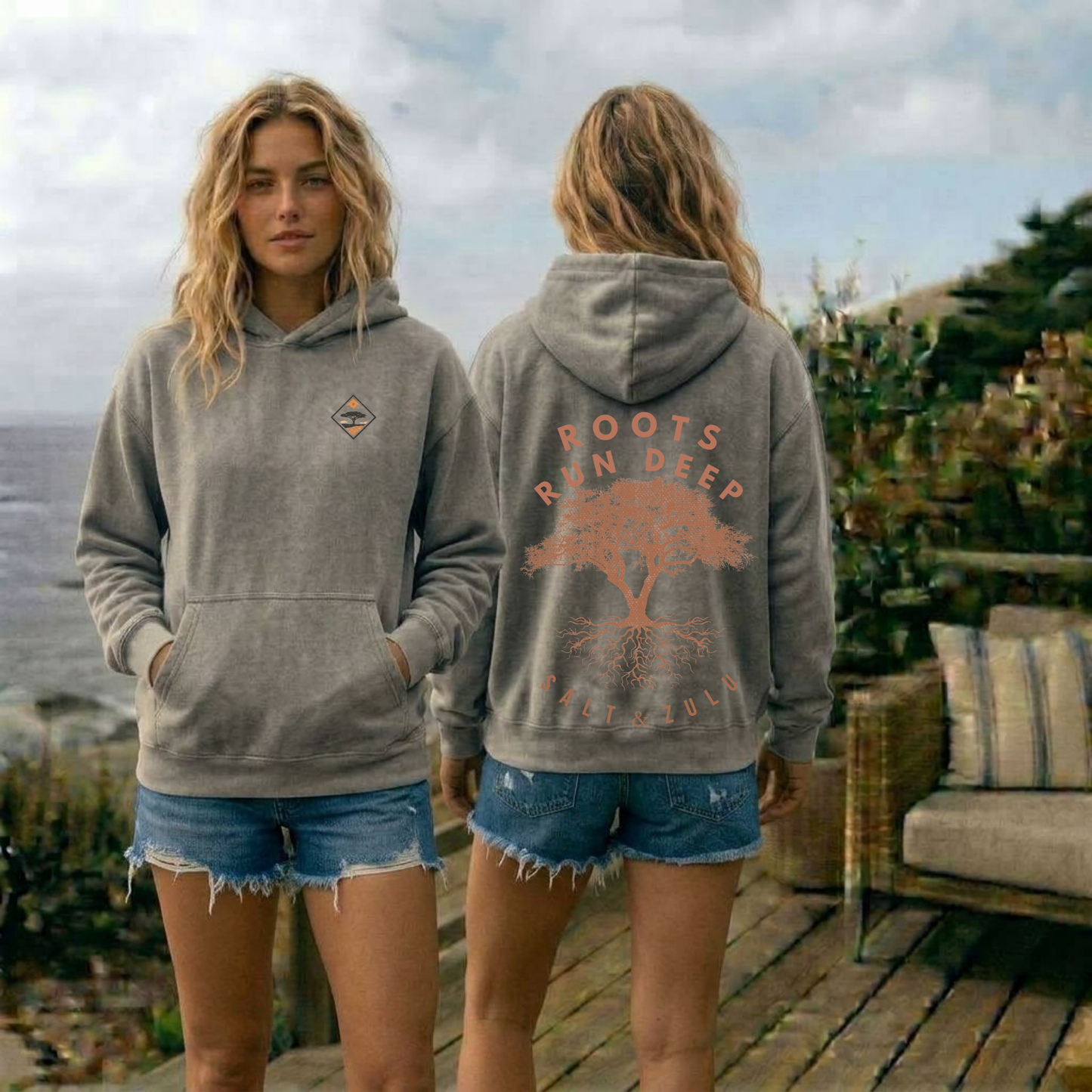 Roots Run Deep Vintage Hoodie - Women’s
