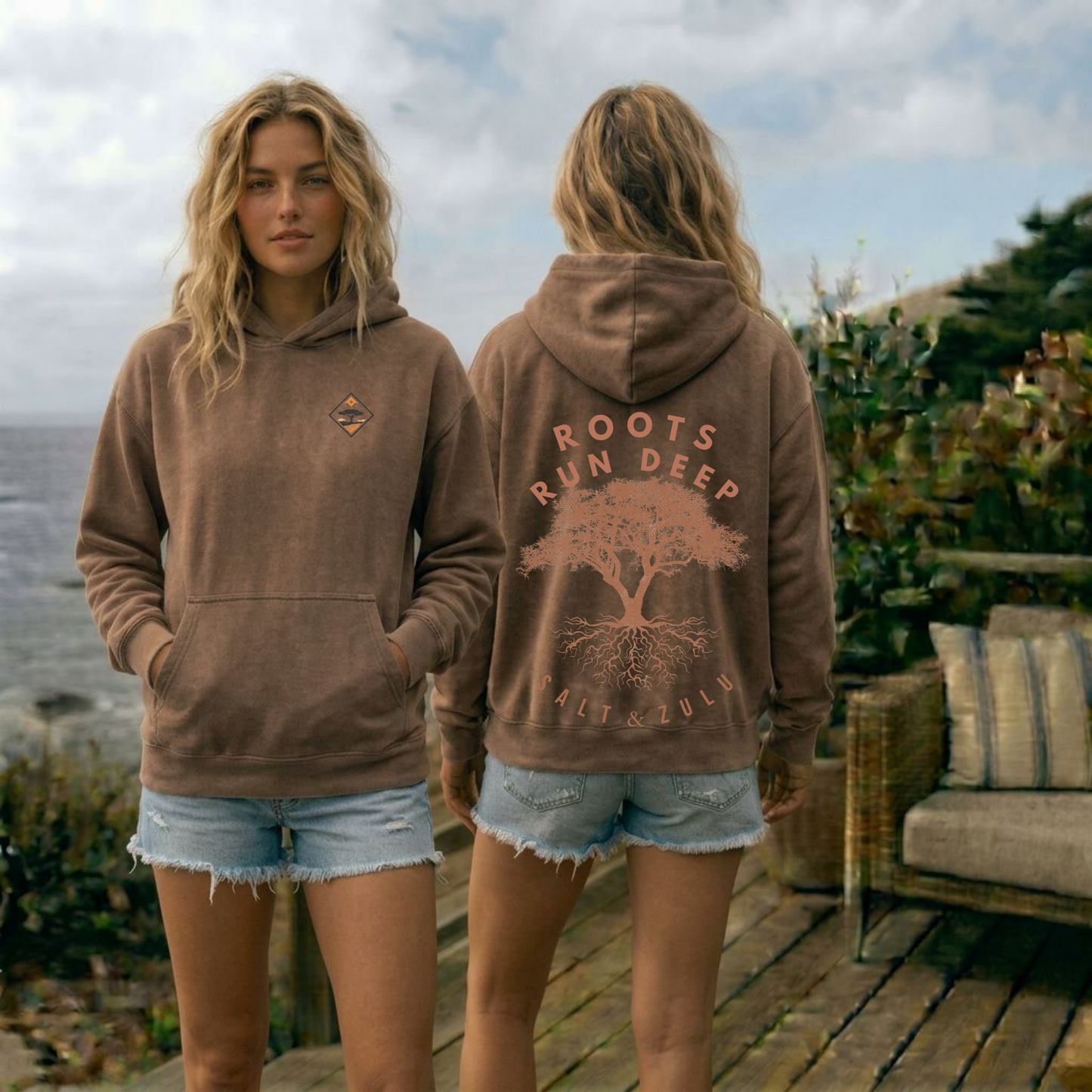 Roots Run Deep Vintage Hoodie - Women’s