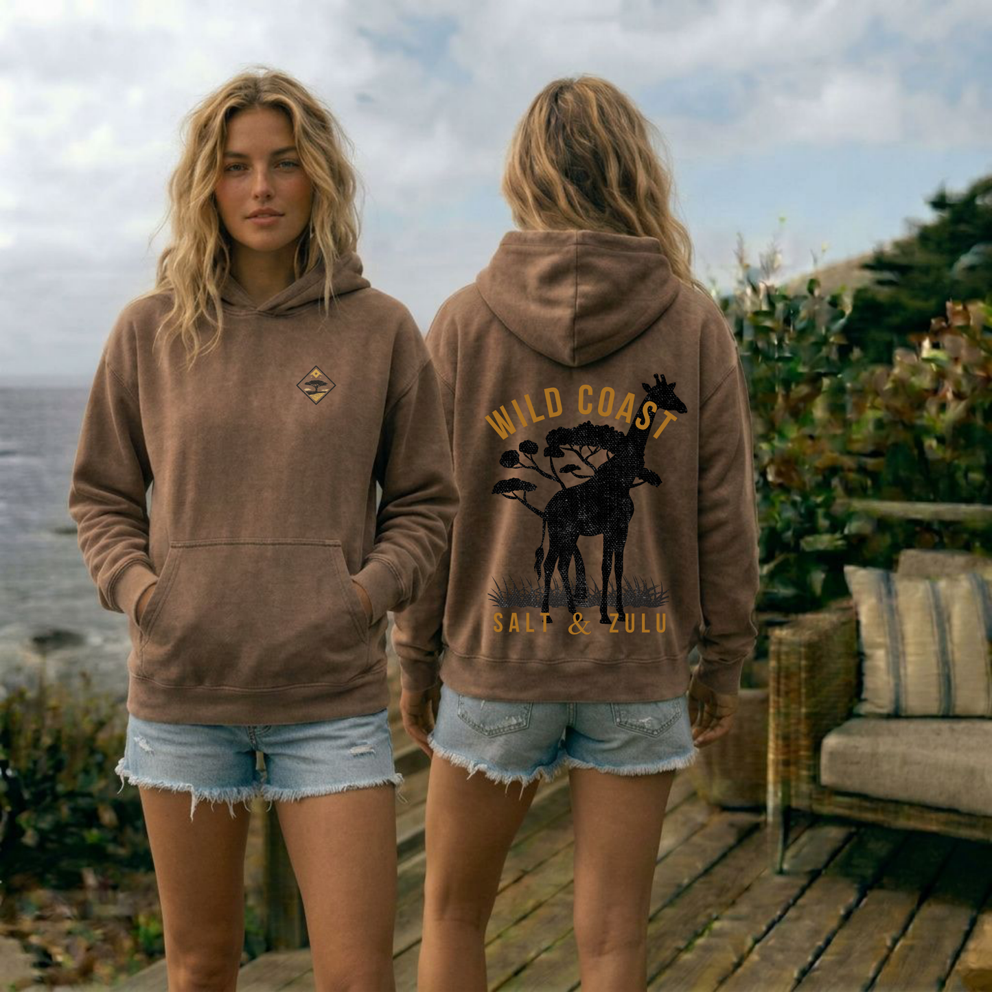 Wild Coast Vintage Hoodie - Women’s
