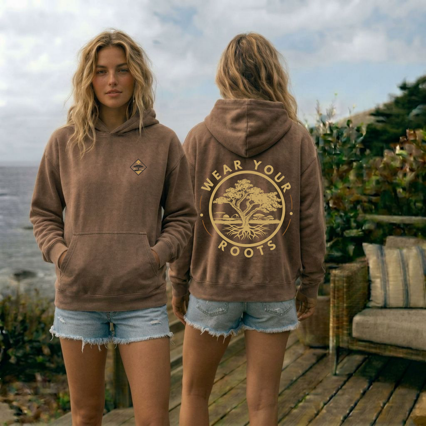 Rooted Essential Vintage Hoodie - Women’s