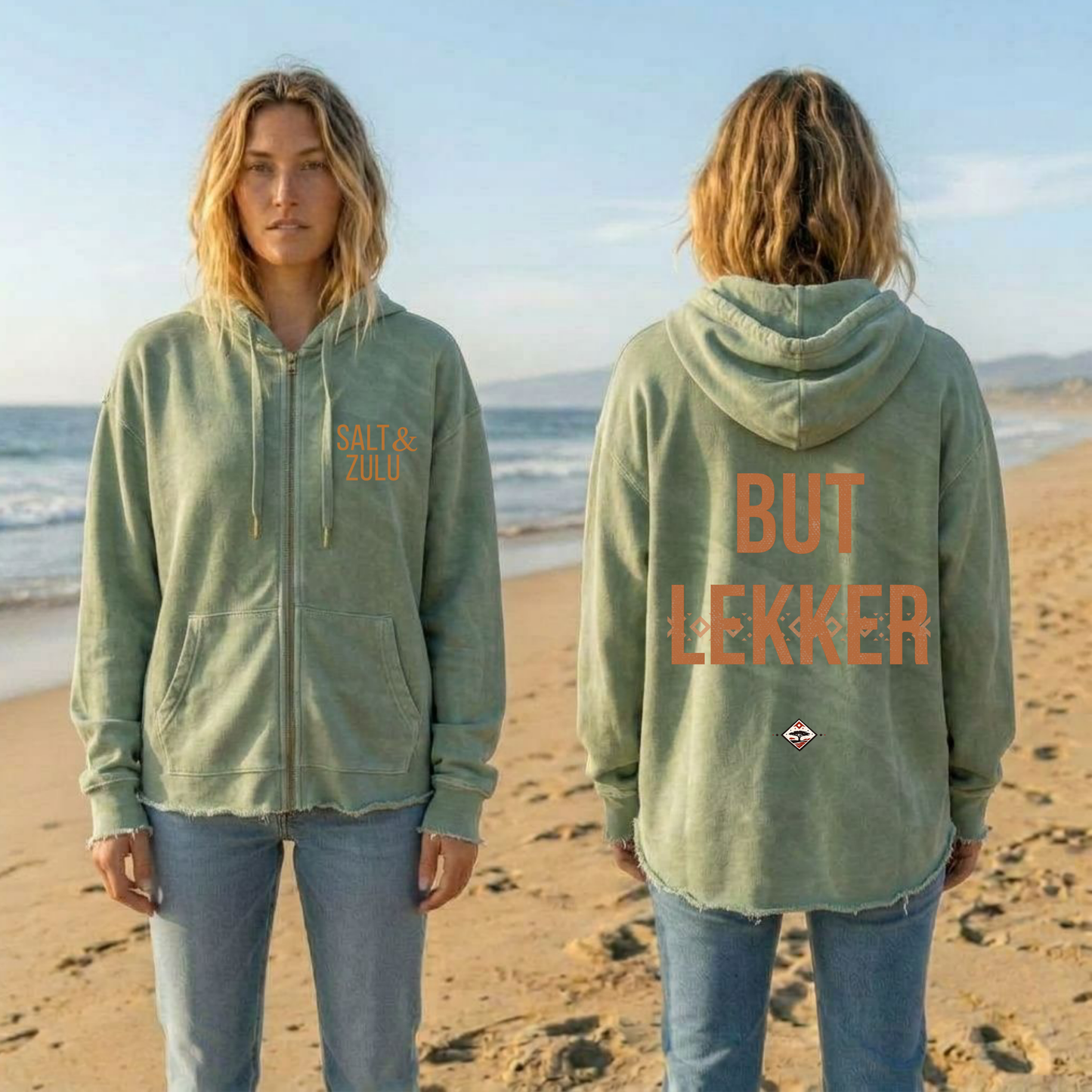 Hectic But Lekker Wave Wash - Women’s Hoodie