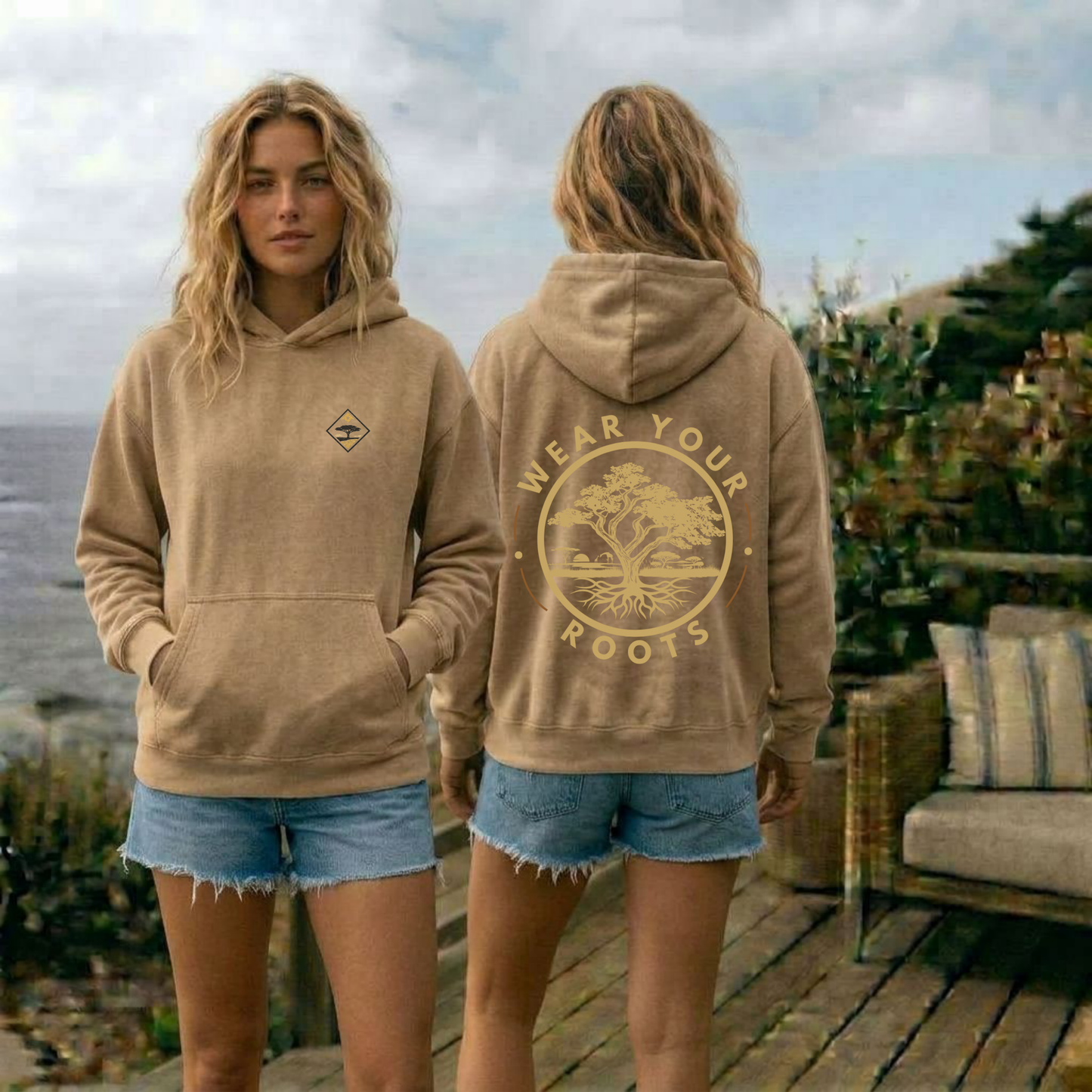 Rooted Essential Vintage Hoodie - Women’s