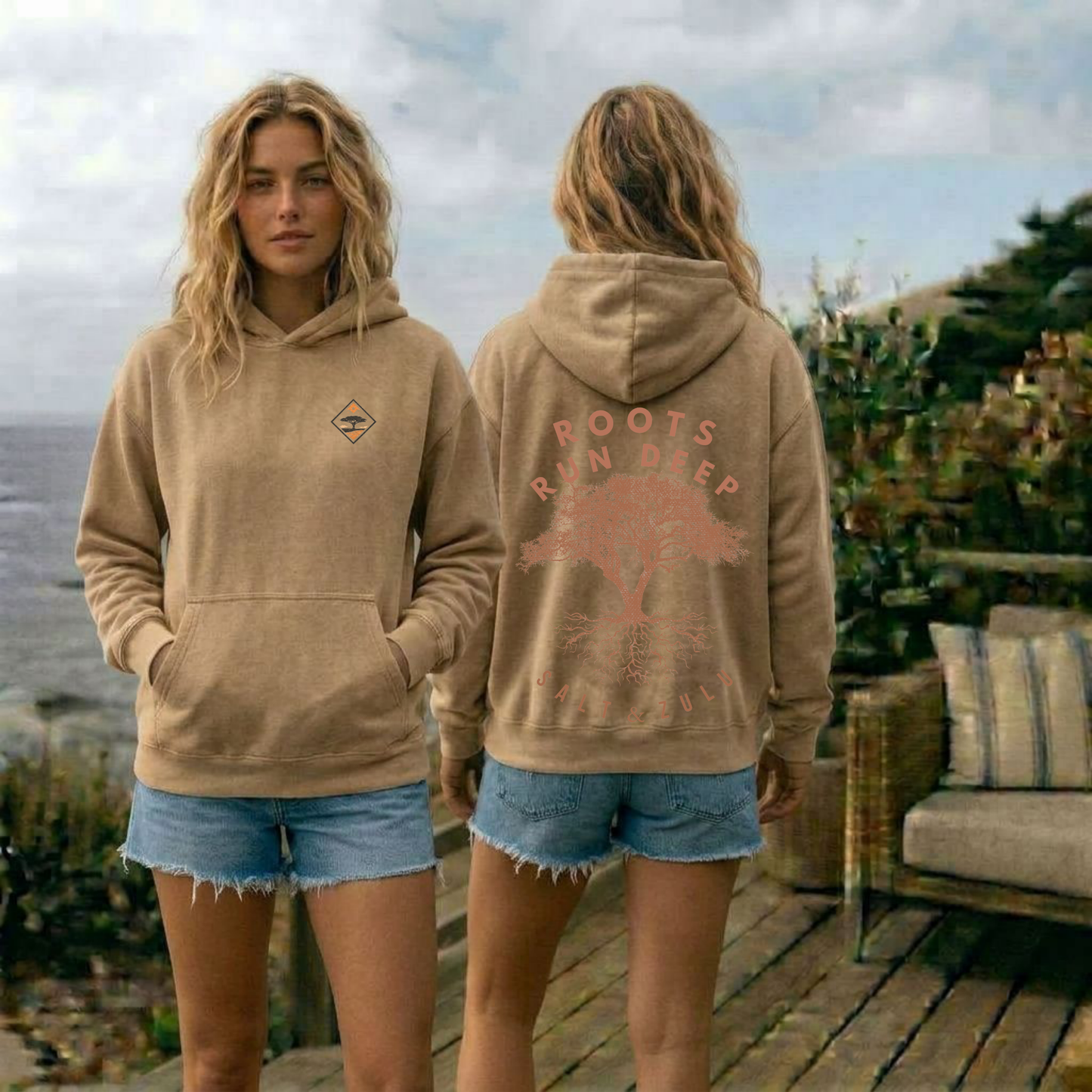 Roots Run Deep Vintage Hoodie - Women’s