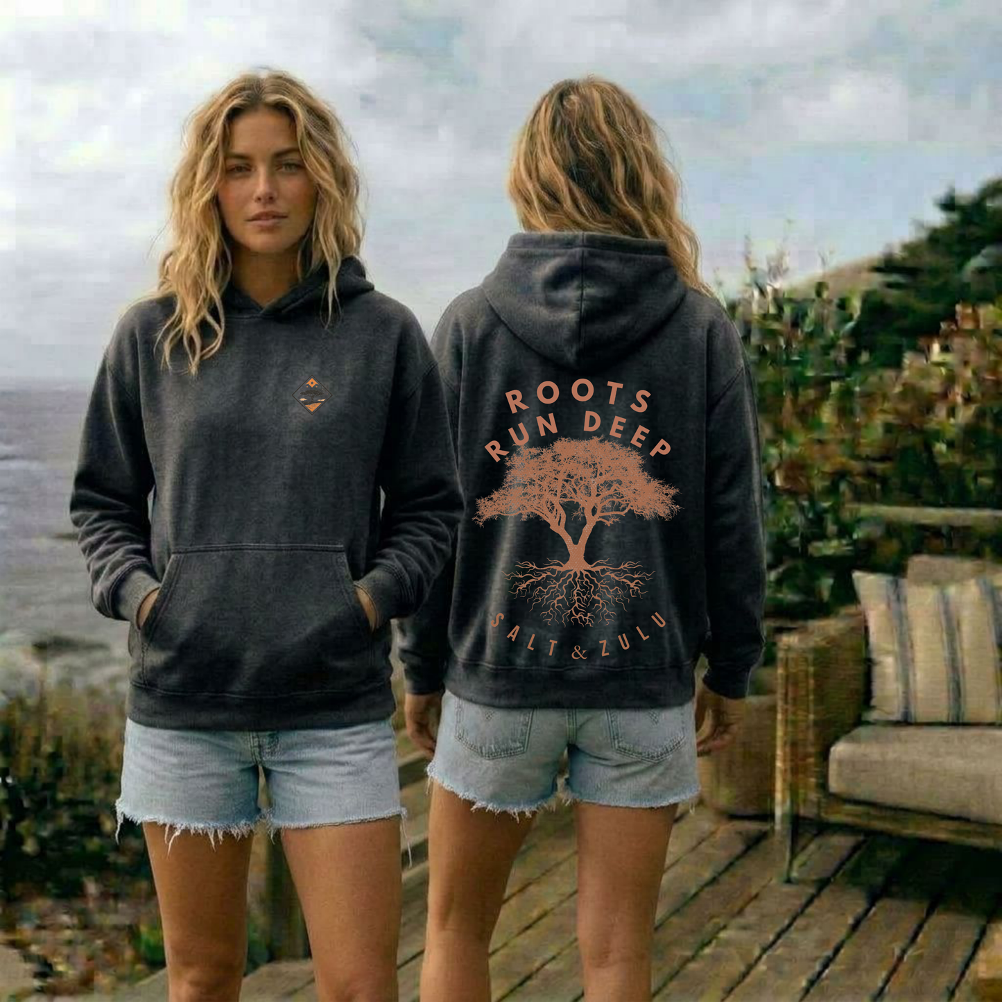 Roots Run Deep Vintage Hoodie - Women’s