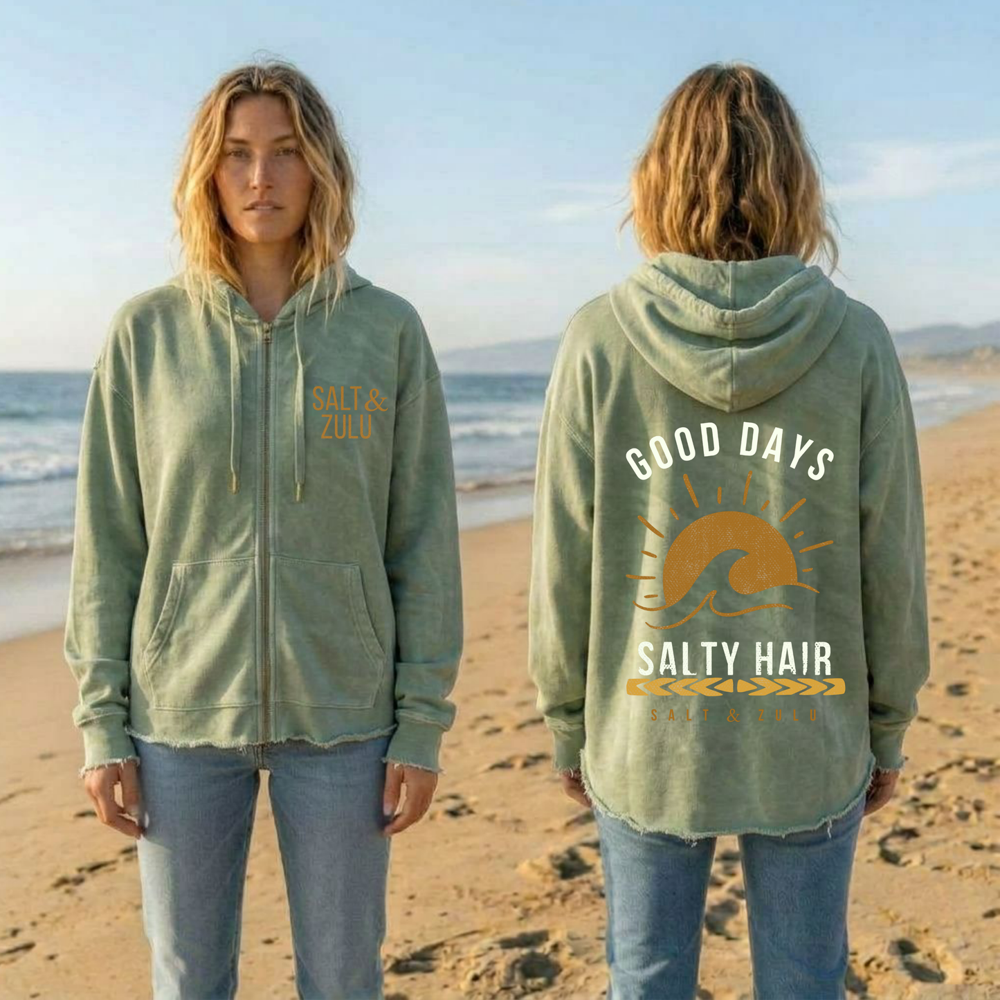 Good Days Wave Wash - Women’s Hoodie