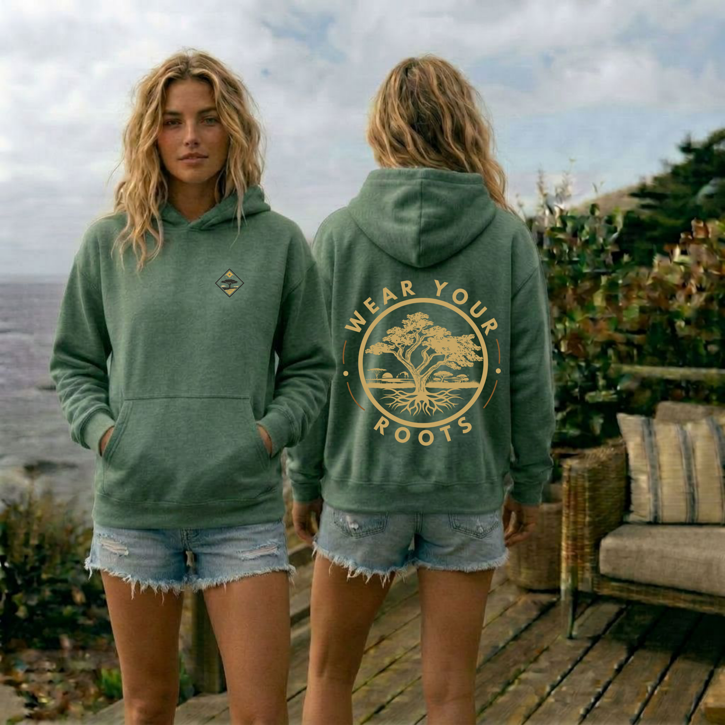 Rooted Essential Vintage Hoodie - Women’s