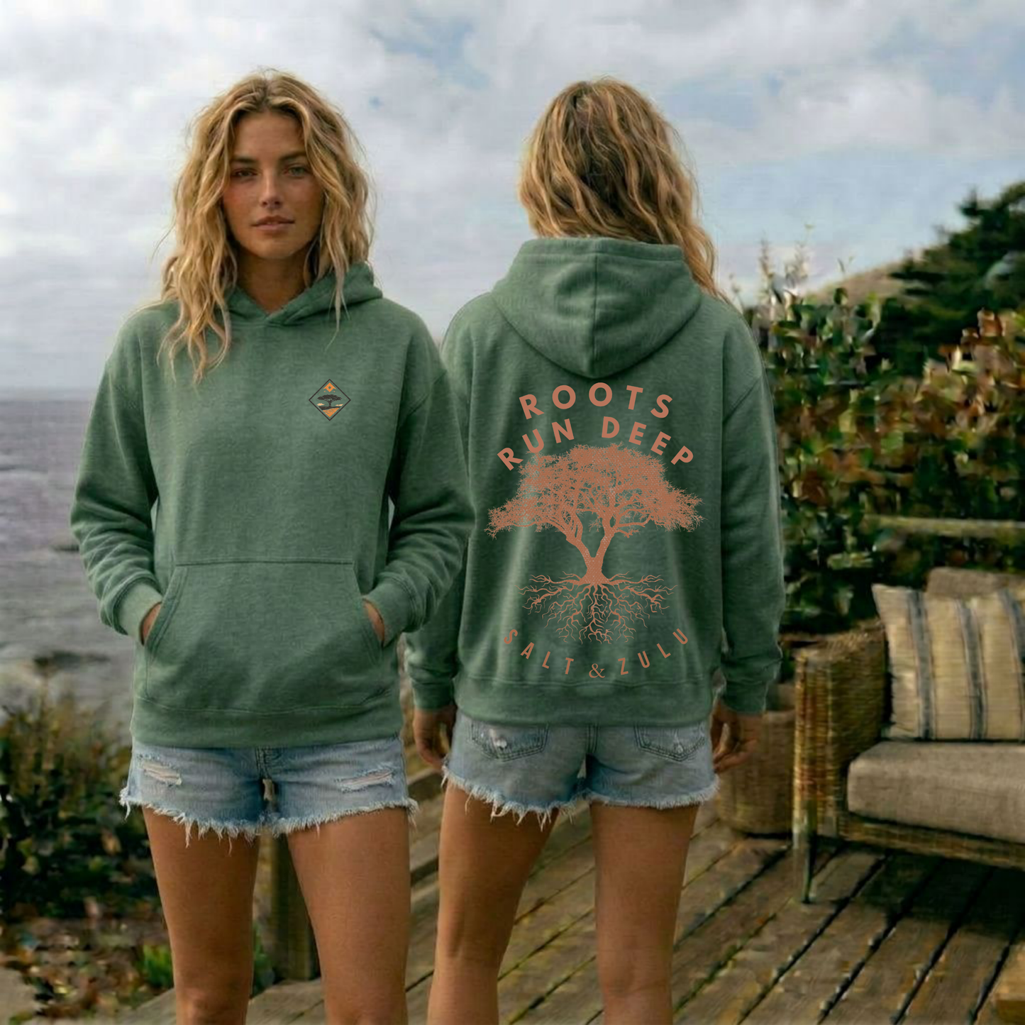 Roots Run Deep Vintage Hoodie - Women’s