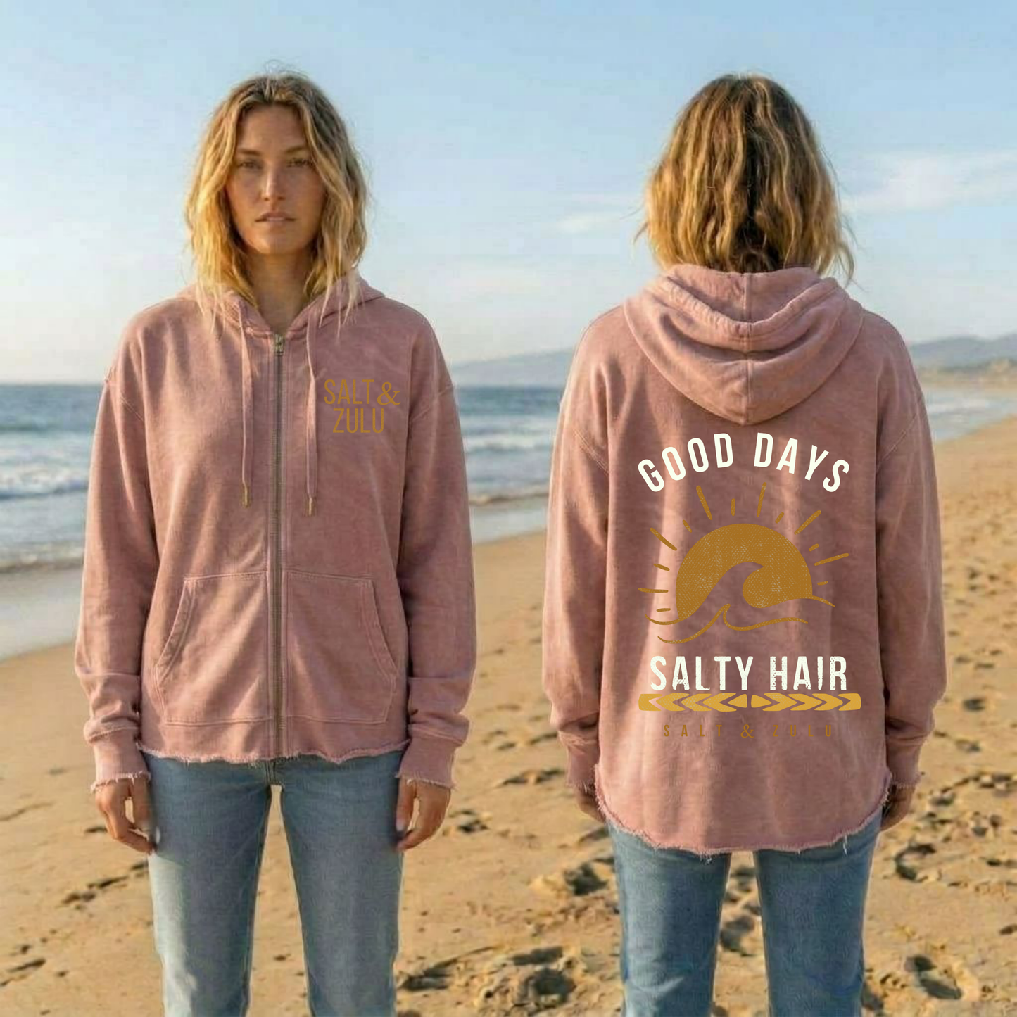 Good Days Wave Wash - Women’s Hoodie