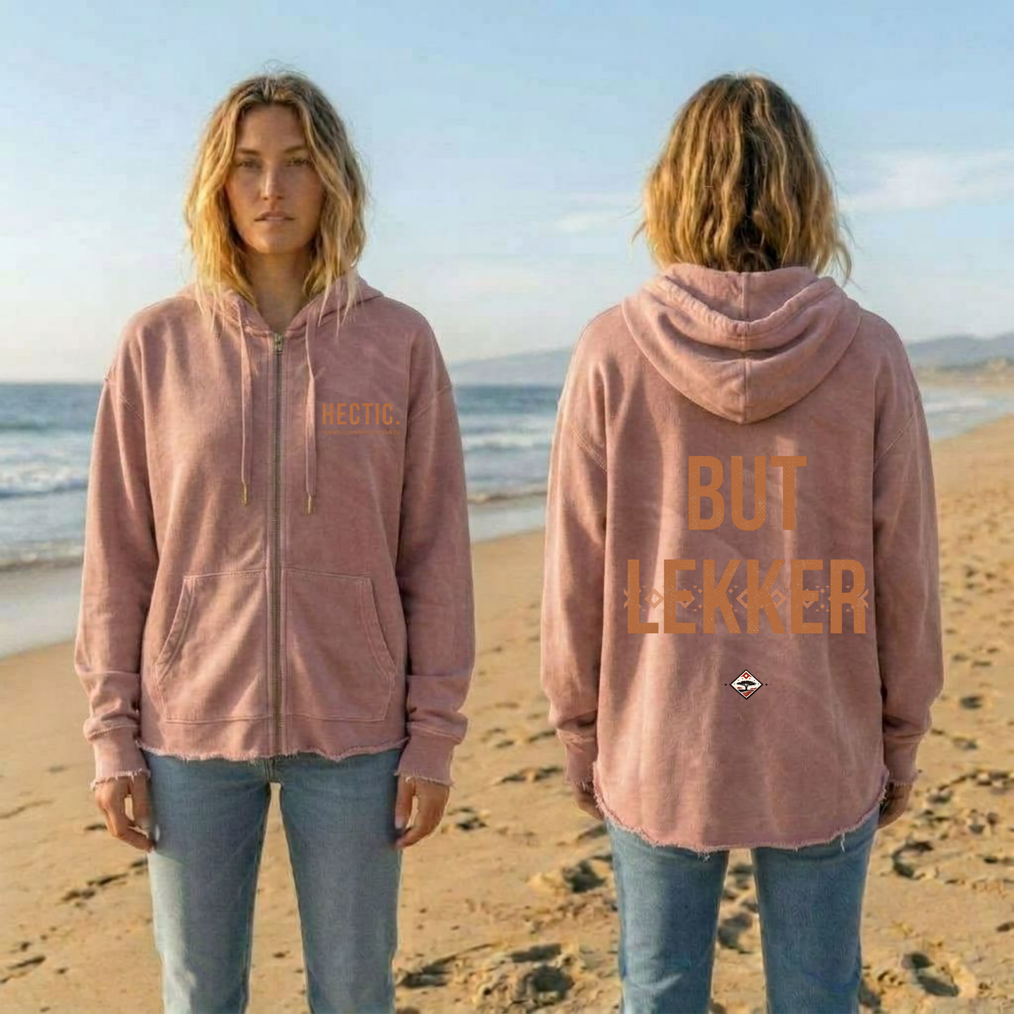 Hectic But Lekker Wave Wash - Women’s Hoodie