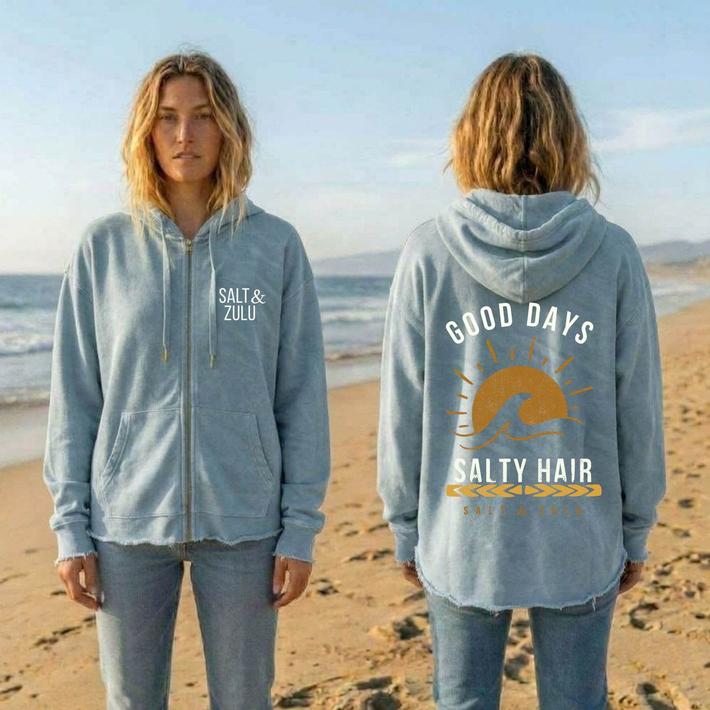 Good Days Wave Wash - Women’s Hoodie