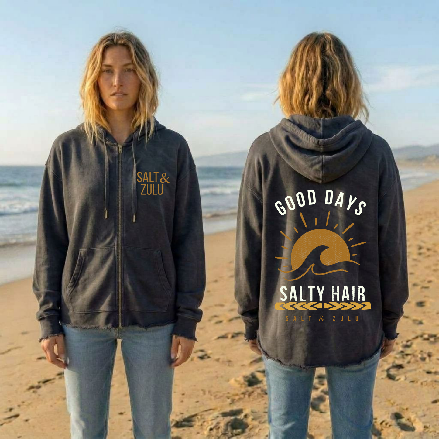 Good Days Wave Wash - Women’s Hoodie