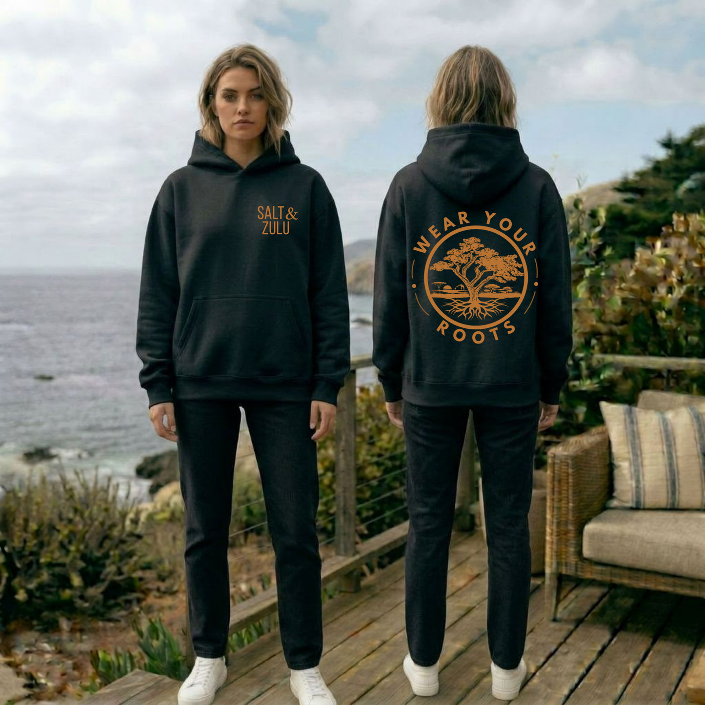 Rooted Essential Box Hoodie - Women’s Hoodie