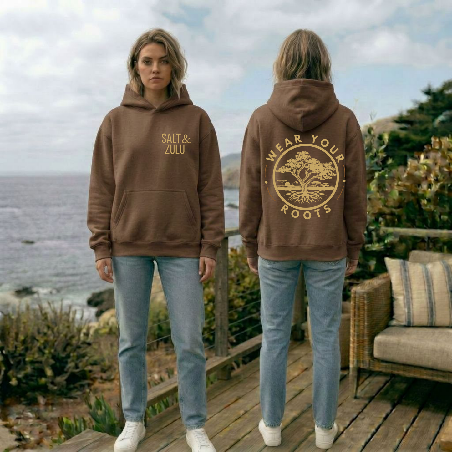 Rooted Essential Box Hoodie - Women’s Hoodie