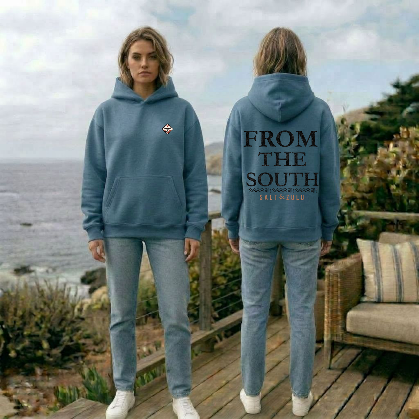 From The South Box Hoodie - Women’s