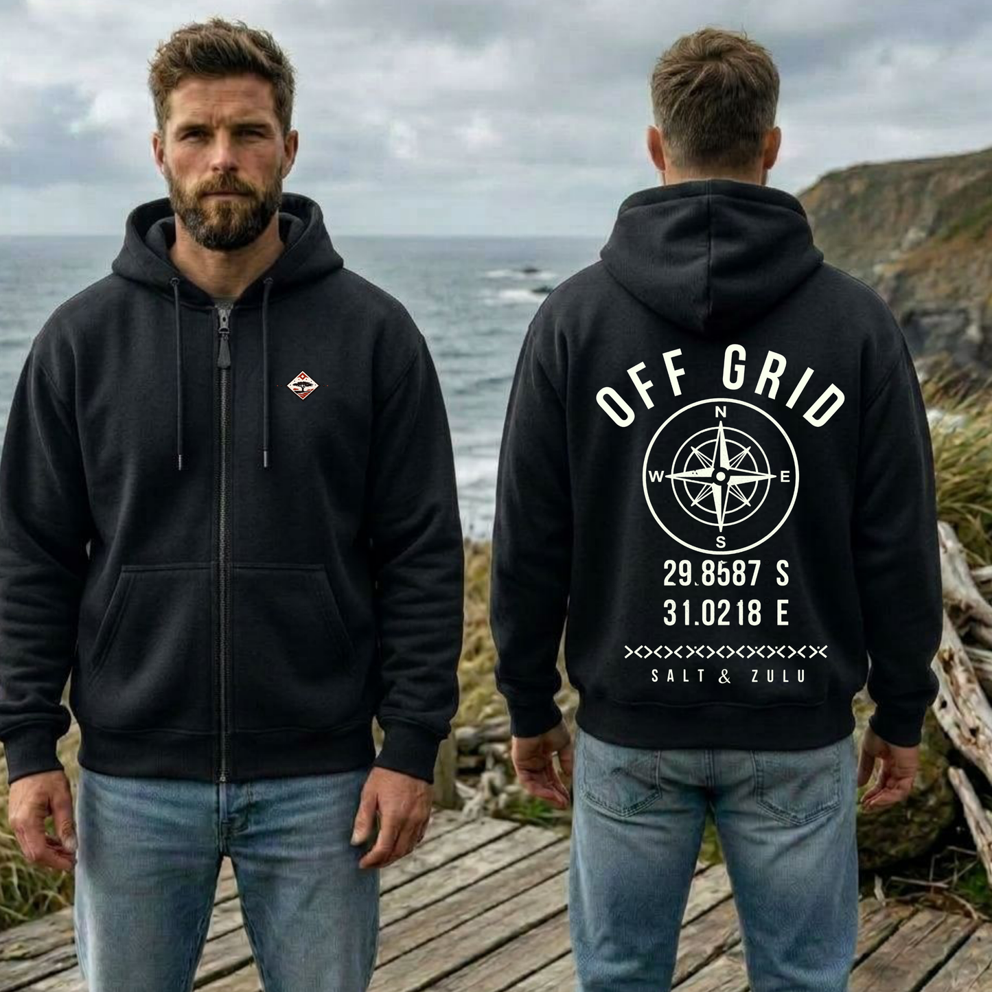 Off Grid Zip Hoodie - Men’s