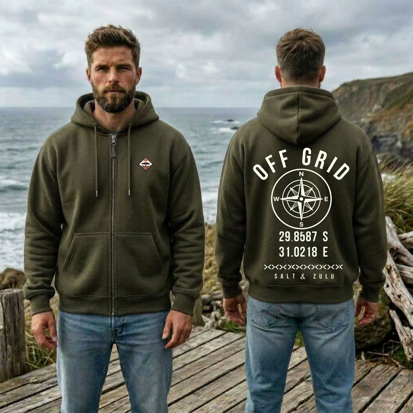 Off Grid Zip Hoodie - Men’s