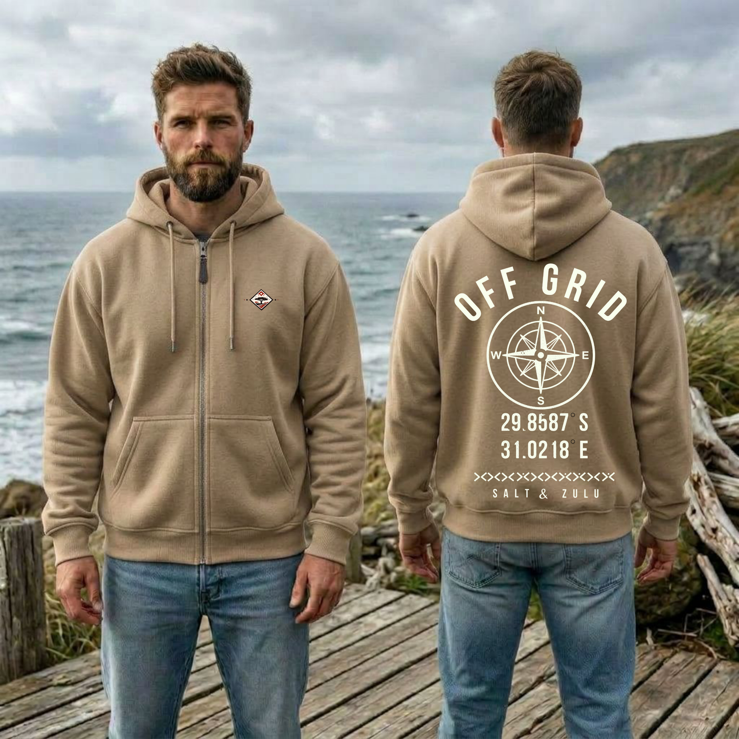 Off Grid Zip Hoodie - Men’s