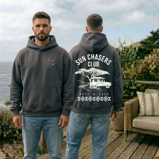 Sun Chasers Club Oversize Hoodie - Men’s